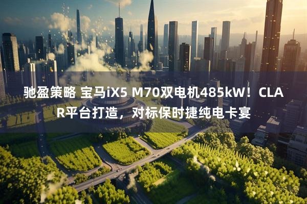 驰盈策略 宝马iX5 M70双电机485kW！CLAR平台打造，对标保时捷纯电卡宴