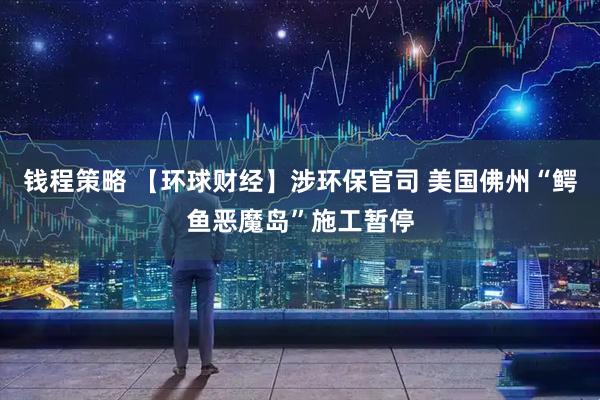 钱程策略 【环球财经】涉环保官司 美国佛州“鳄鱼恶魔岛”施工暂停